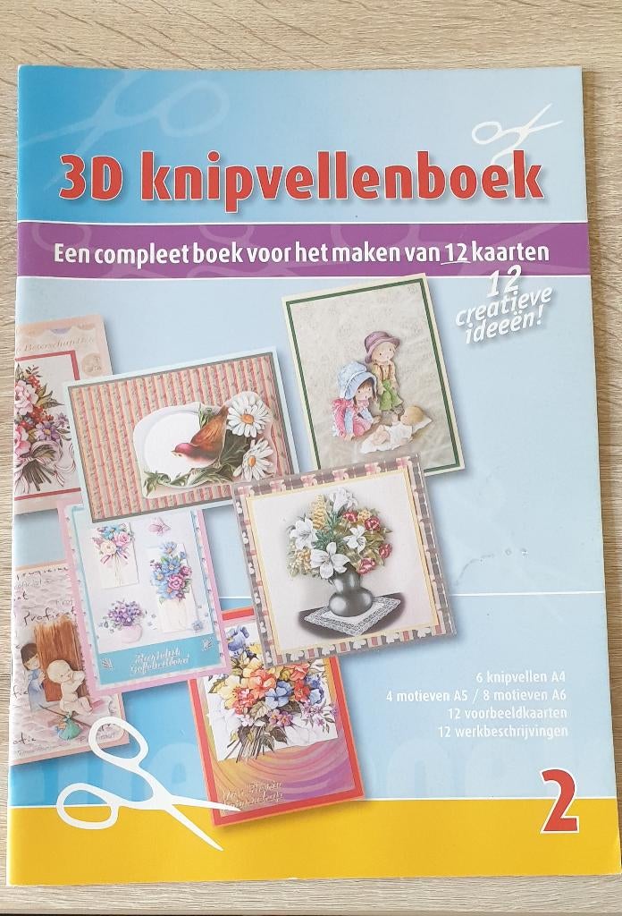 Boeken met 3D voorbeelden om zelf kaarten te maken, Hobby en Vrije tijd, Ophalen of Verzenden, Nieuw, Overige thema's, Overige typen