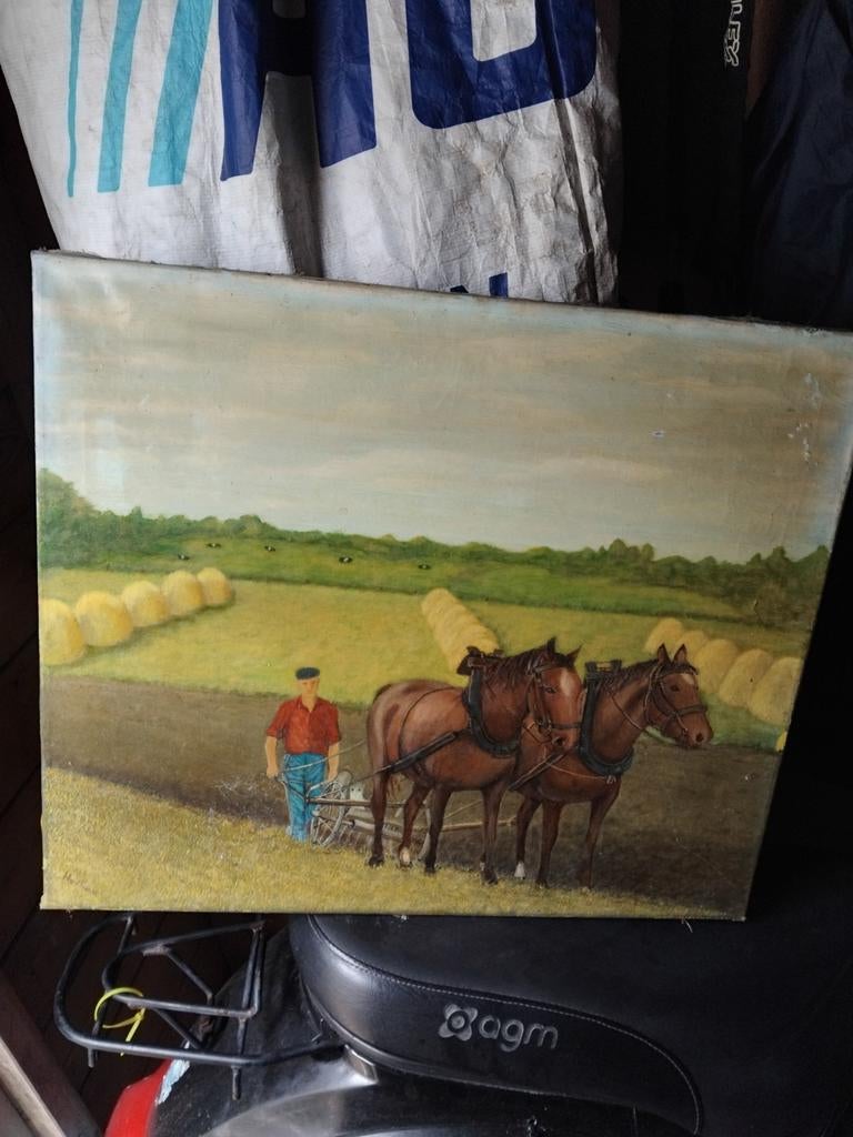Schilderij, Ophalen