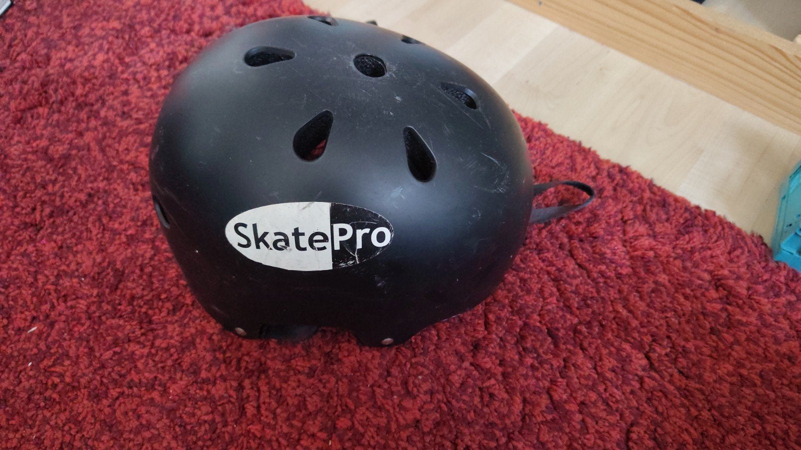 SkatePro Beschermhelm Zwart - Maat M, Ophalen of Verzenden, Gebruikt, Bescherming