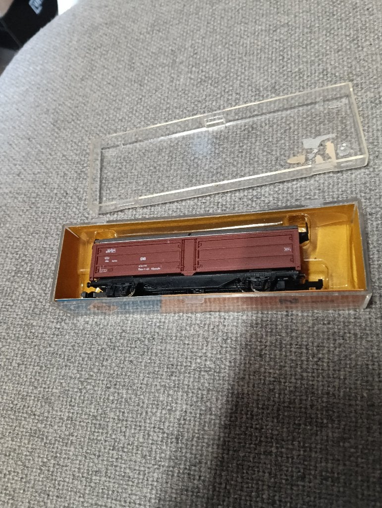 Roco 2304 Schuifwandwagen N-spoor, Hobby en Vrije tijd, Gelijkstroom, Wagon, Ophalen of Verzenden, Zo goed als nieuw