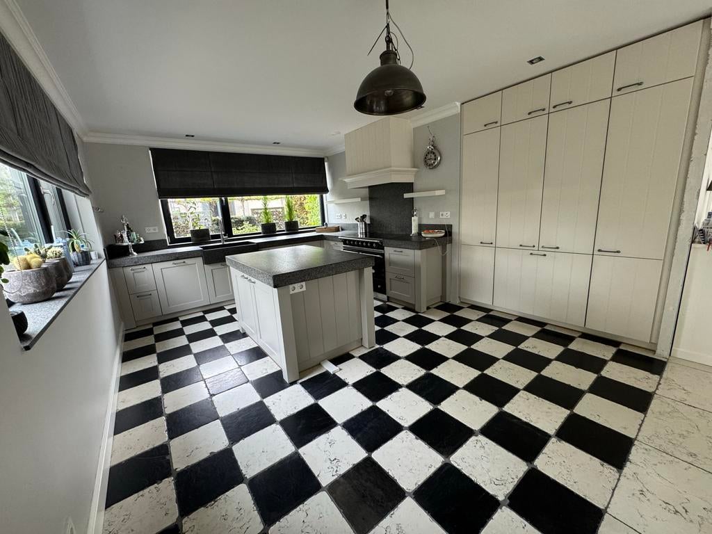Landelijke keuken met Gaggenau, Lacanche en Qooker, Ophalen, Gebruikt, Overige typen, Graniet of Steen