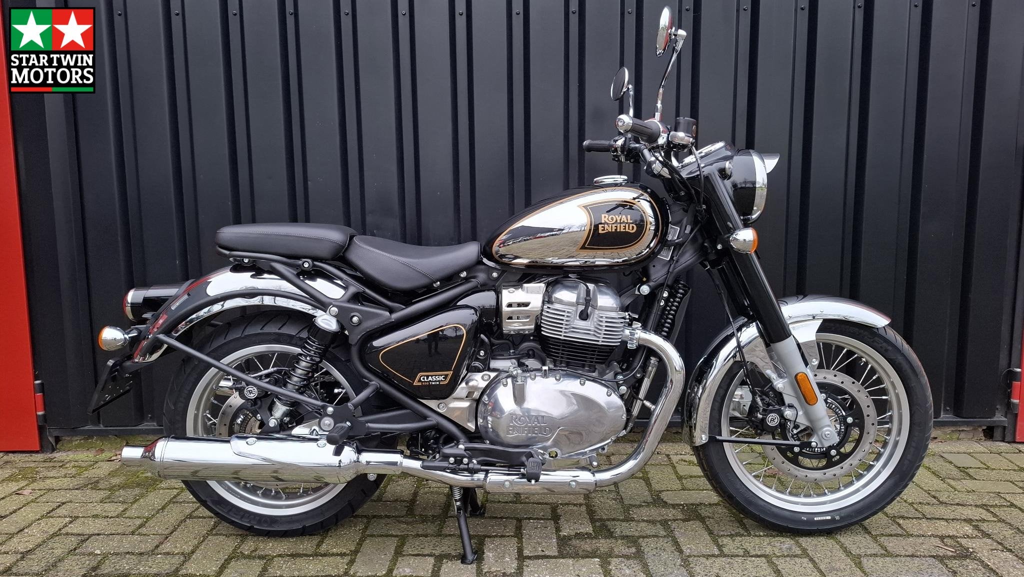 Royal Enfield Classic 650, LED Verlichting, 648 cc, Bedrijf, Toermotor