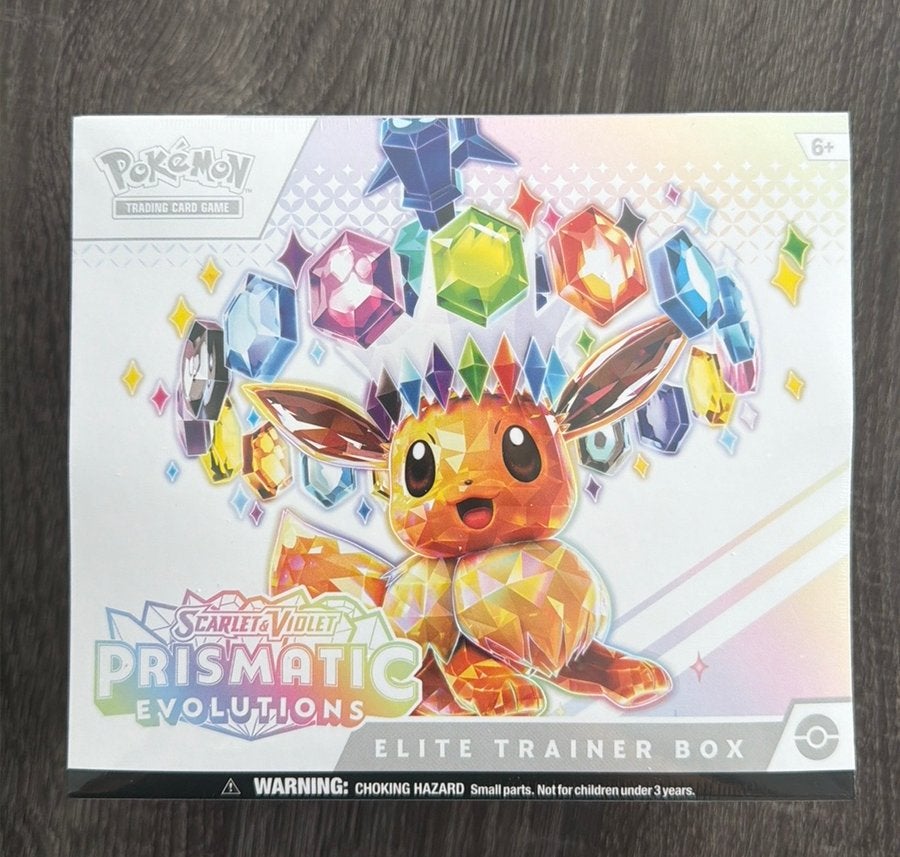 Prismatic Evolutions ETB, Ophalen of Verzenden, Nieuw, Overige typen, Foil
