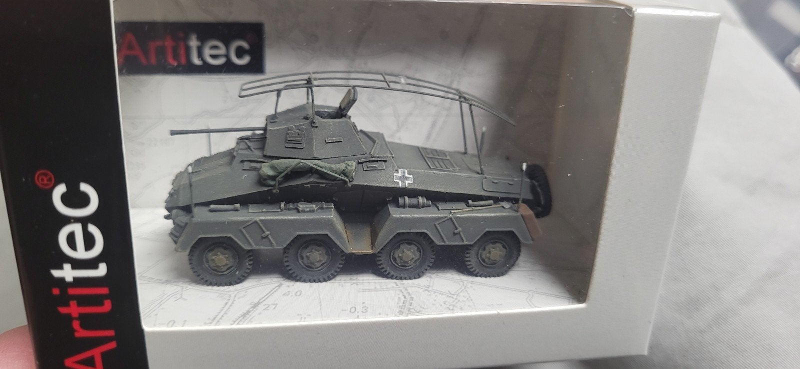 Artitec HO 387.72 GR WM Sdkfz 232 grau, Ophalen of Verzenden, Nieuw, Bus of Vrachtwagen, Overige merken