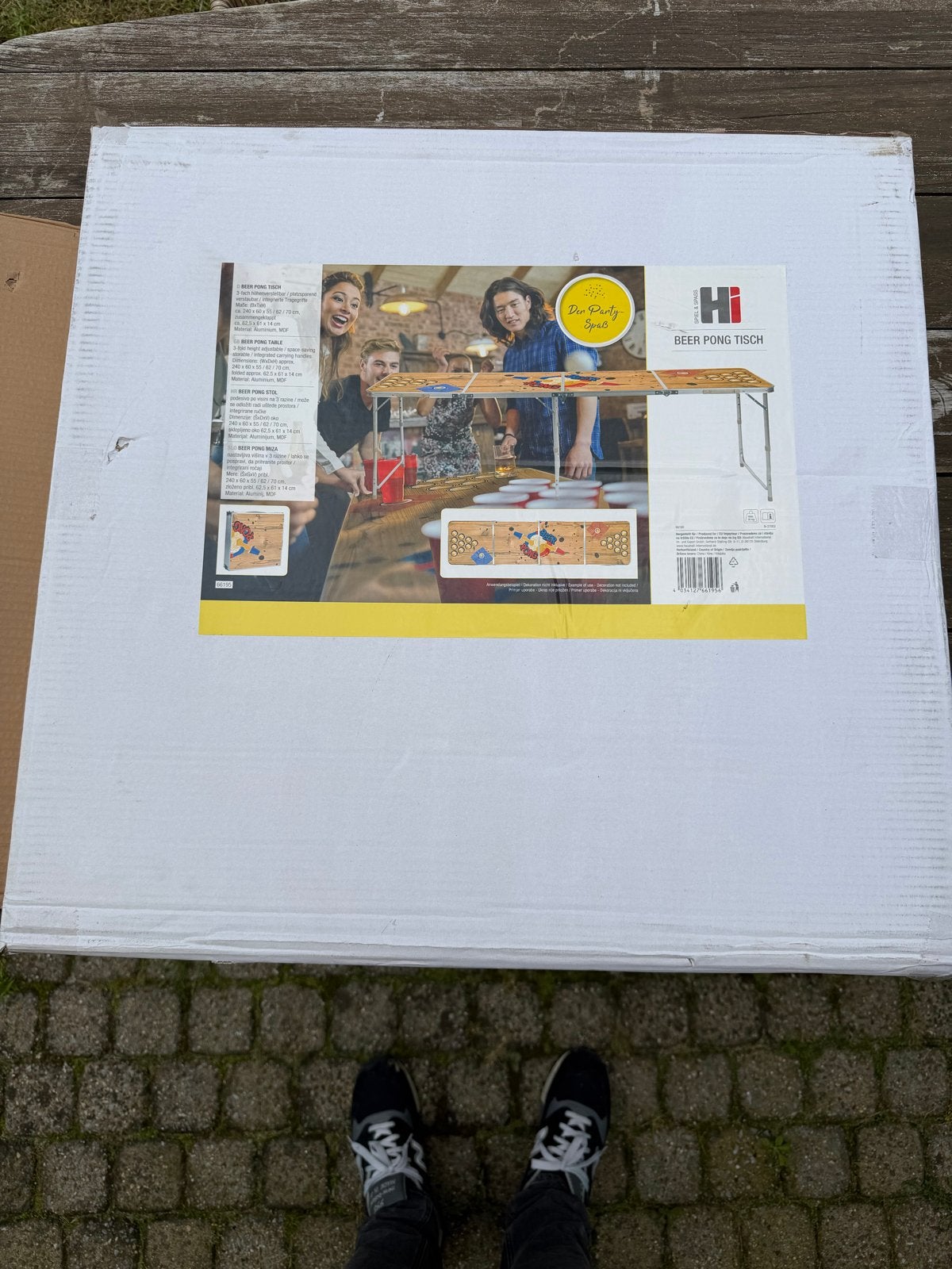 Nooit gebruikt, Beer Pong Tafel - Perfect voor Feestjes!, Ophalen of Verzenden, Nieuw, Feestartikel, Overige