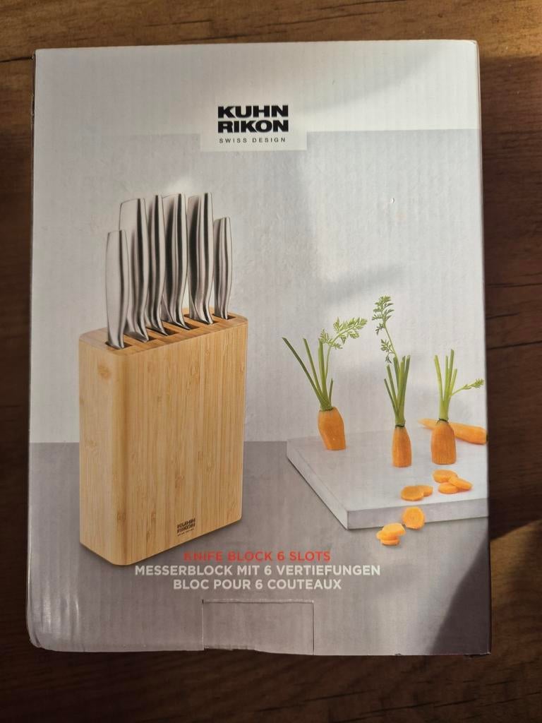 Kuhn Rikon Bamboe Messenblok, Ophalen of Verzenden, Nieuw
