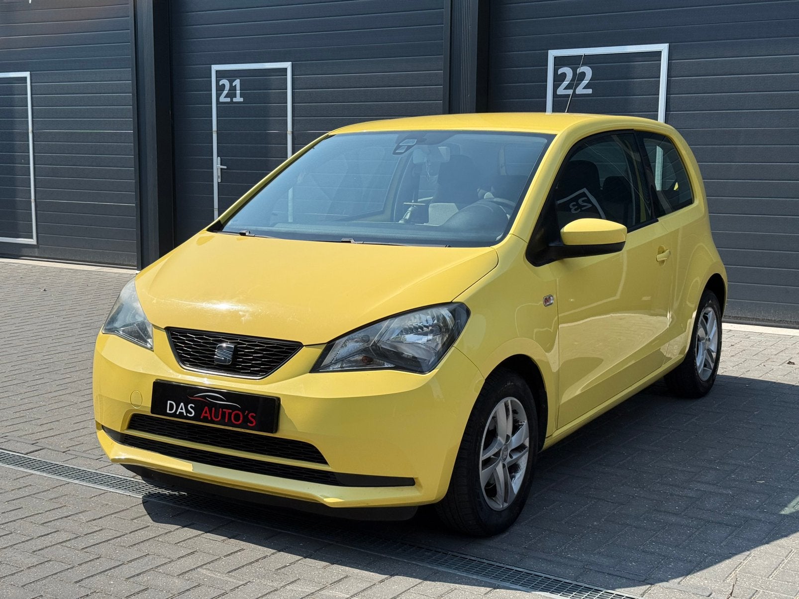 Seat Mii 1.0 |Airco|navi|isofix|bluethooth|15” Velgen|, Auto's, Seat, Stof, 74 pk, 4 cilinders, 4 stoelen