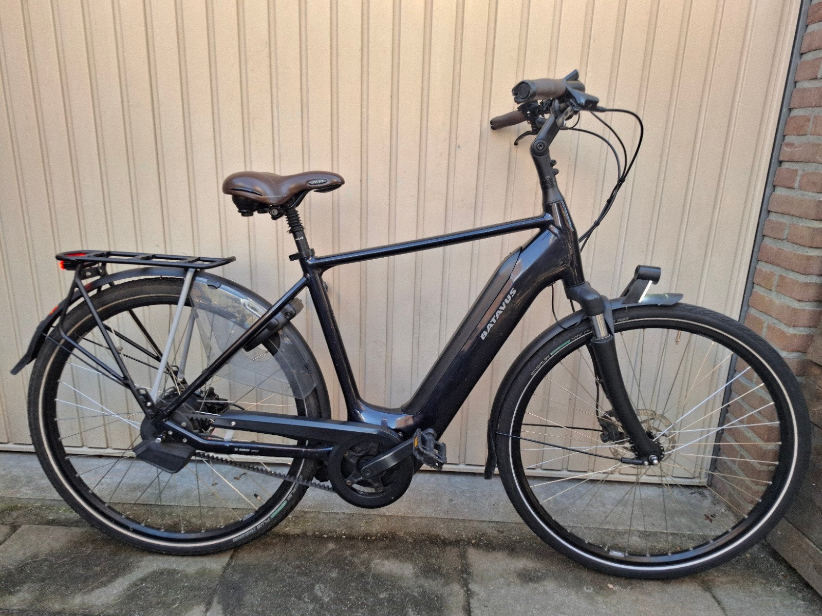 batavus finez 28 inch heren ebike bosch belt enviolo, Fietsen en Brommers, Elektrische fietsen, 51 tot 55 cm, Ophalen, Zo goed als nieuw