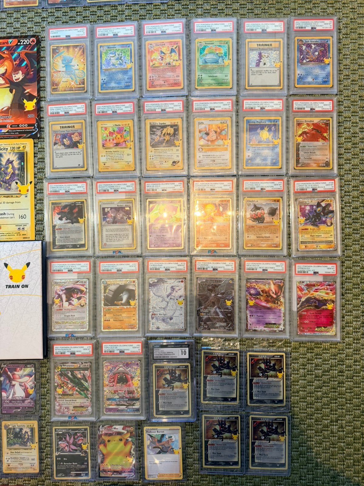 Pokemon Celebrations Full subset PSA10 en meer, Ophalen of Verzenden, Zo goed als nieuw