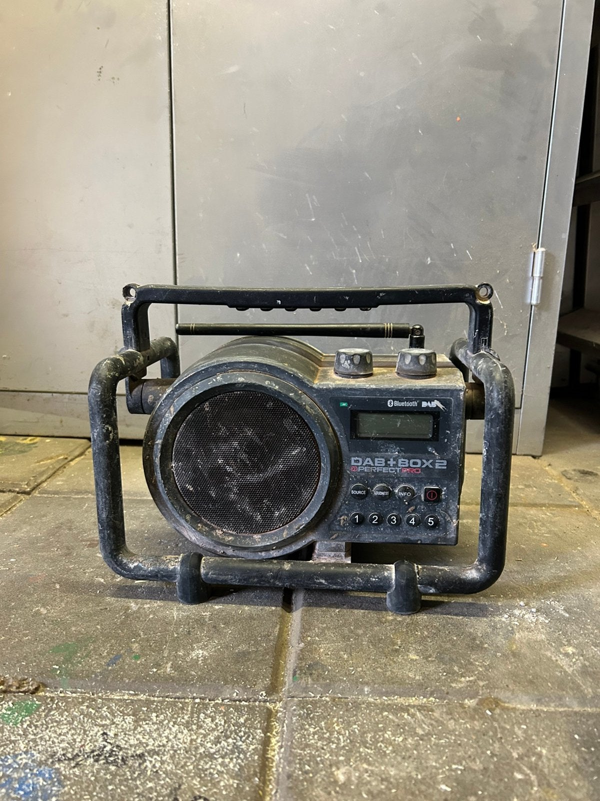 Bouwradio, Audio, Tv en Foto, Radio's, Ophalen, Zo goed als nieuw, Bouwradio