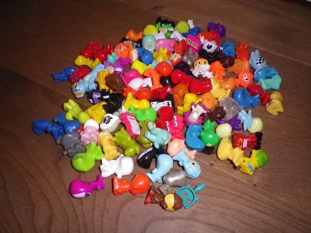 100 Willekeurige Poppetjes van C1000, Ophalen, Zo goed als nieuw