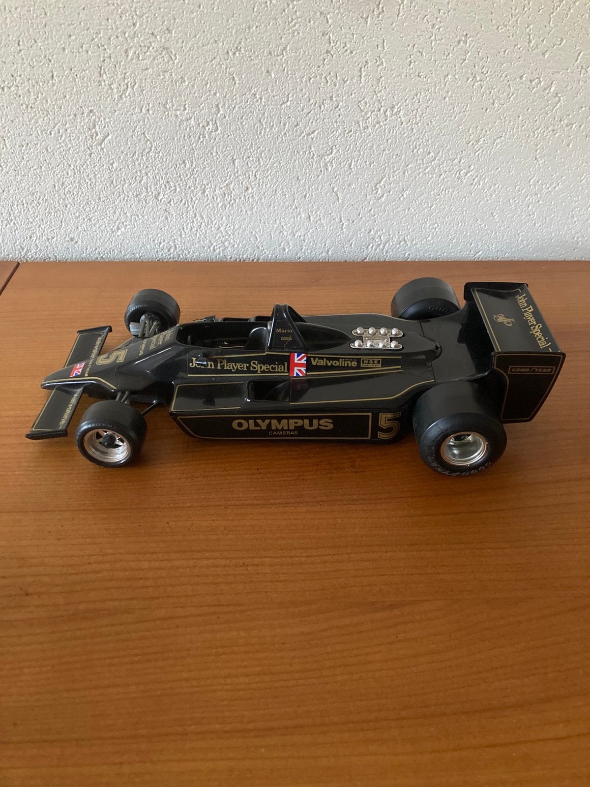 Jps lotus Burago 1:14 Mario Andretti, Overige merken, Auto, Groter dan 1:32, Ophalen of Verzenden