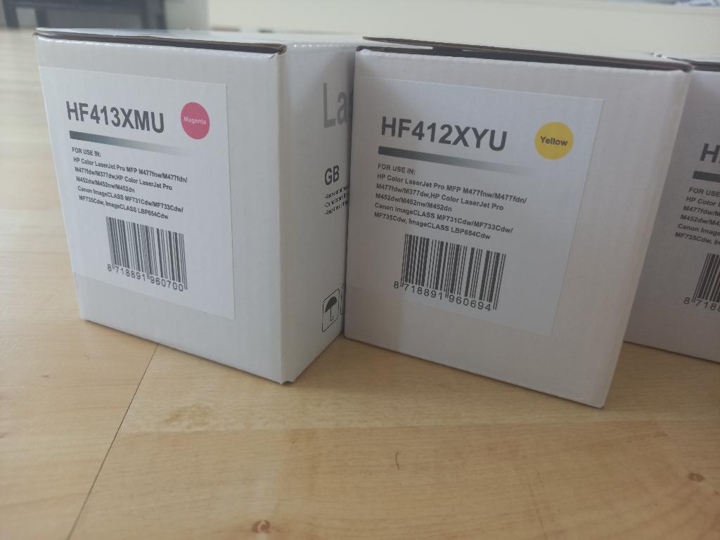 Vier ongebruikte toner cassettes laserprinter, Ophalen of Verzenden, Nieuw, Toner, Goedkoopprinten