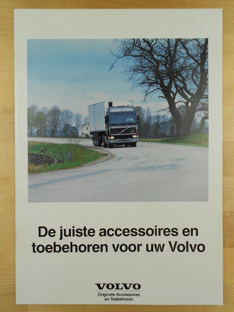 Volvo Accessoires Brochure 1988 F16 F12 F10 N12 N10 N7 FL10, Volvo, Zo goed als nieuw, Volvo, Ophalen of Verzenden