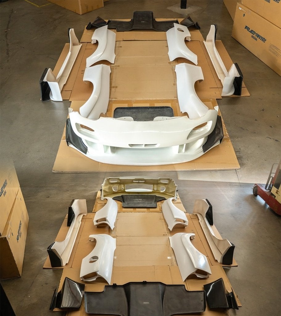 Re-Amemiya D1 Spec wide body kit - Mazda RX7 RX-7 FD3S, Ophalen of Verzenden