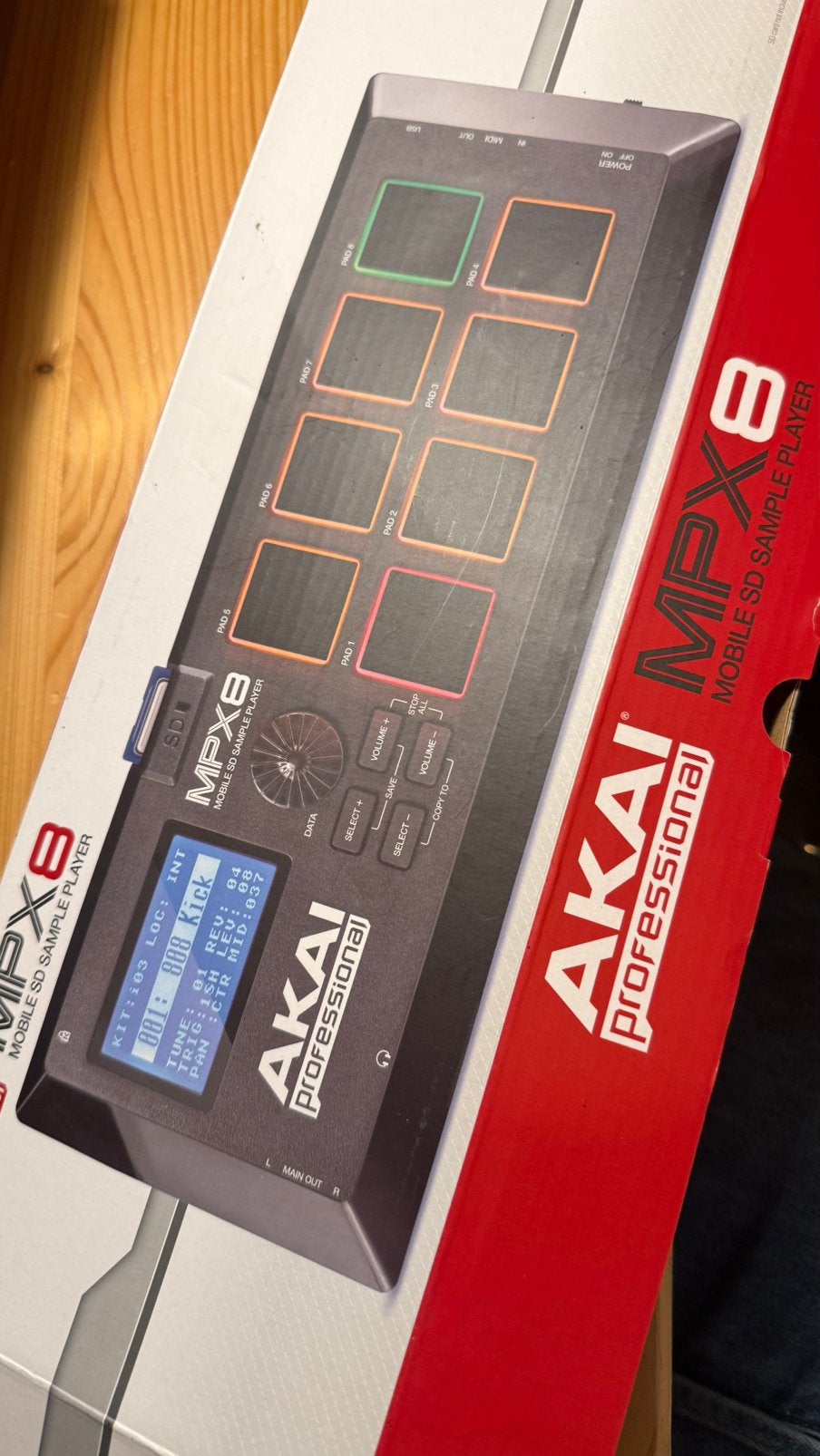 Akai mpx8 zgan, Muziek en Instrumenten, Ophalen, Zo goed als nieuw