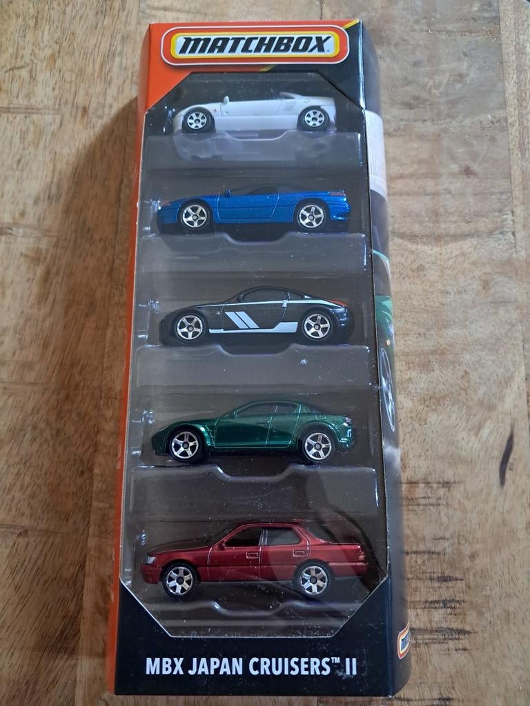 Matchbox MBX Japan Cruisers II Lexus Mazda Subaru Nissan, Ophalen of Verzenden, Nieuw, Auto