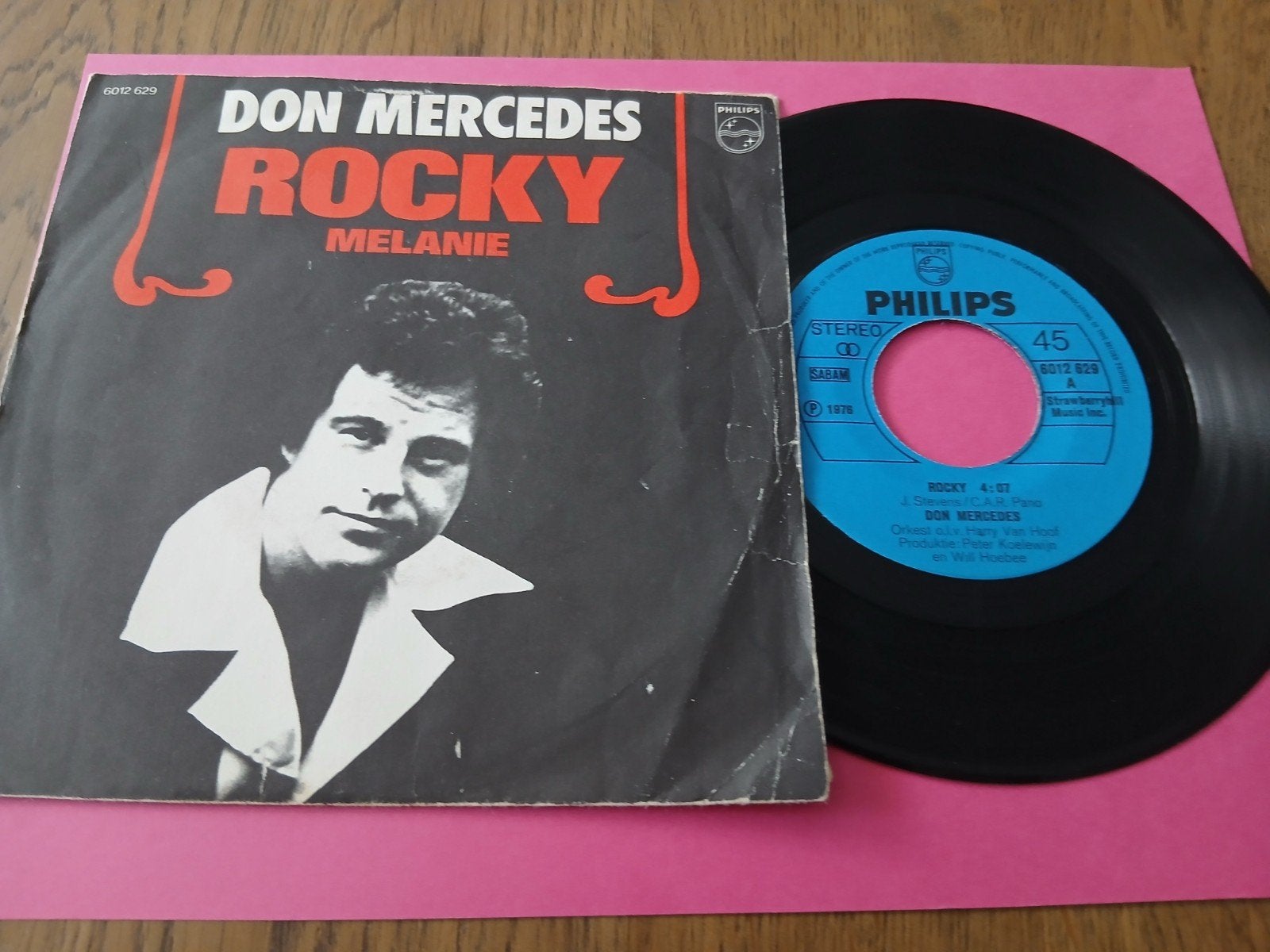 VINYL SINGLE   DON MERCEDES  1976, Verzenden, Zo goed als nieuw, Overige formaten, Levenslied of Smartlap