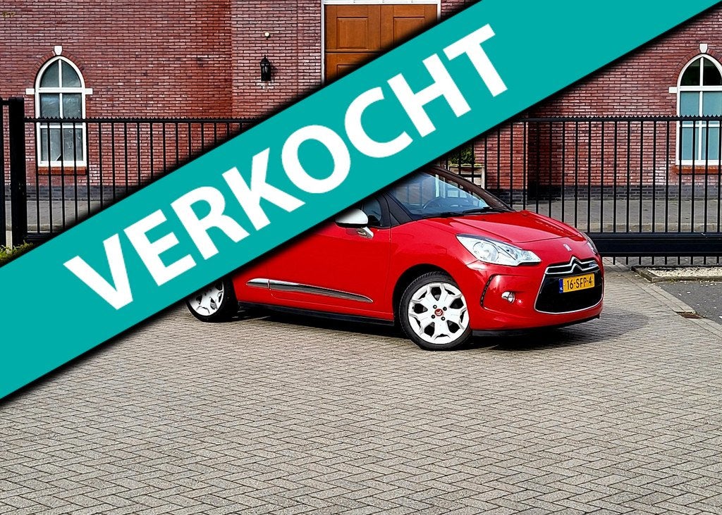 Citroen DS3 1.4 Chic / Airco / Nap / Nieuwe Apk / LED, Auto's, Citroën, Bedrijf, Te koop, DS3, ABS, Airbags, Airconditioning, Automatische klimaatregeling