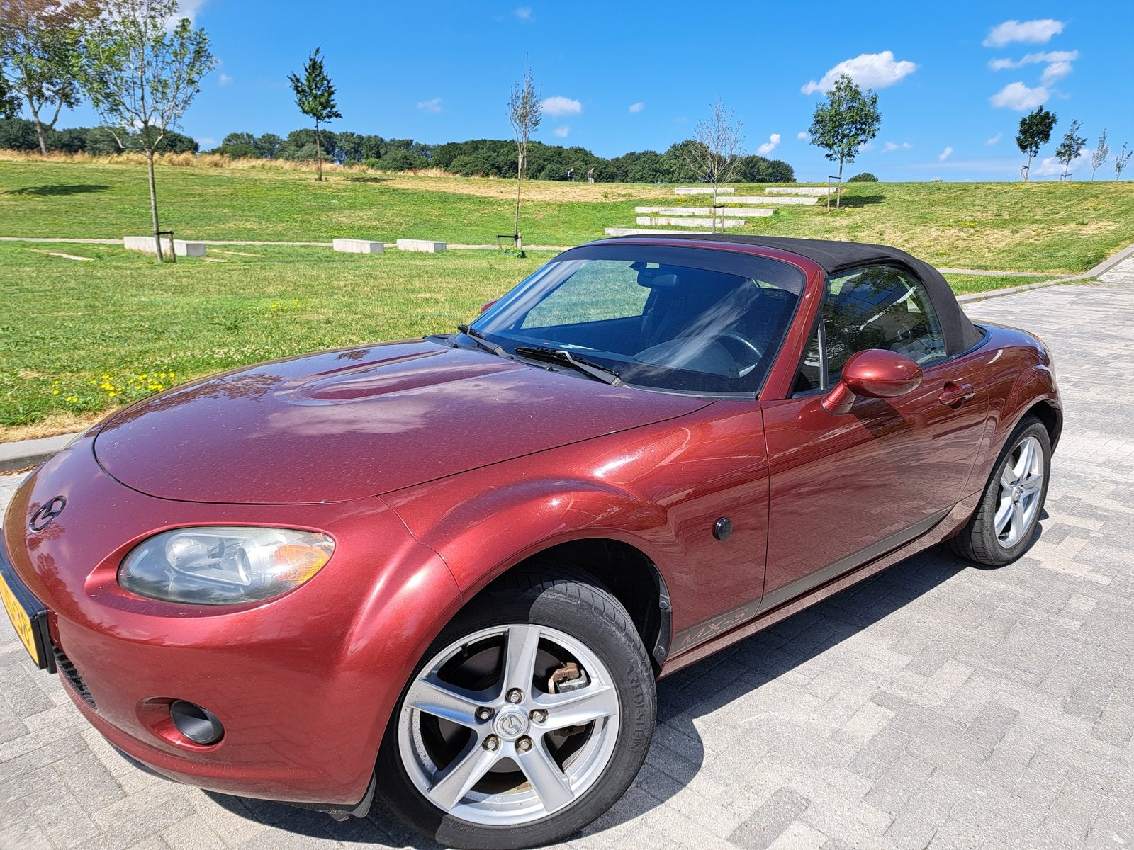 mx5 nc linker voorscherm en linker deur in zeer goede staat, Ophalen, Mazda, Deur