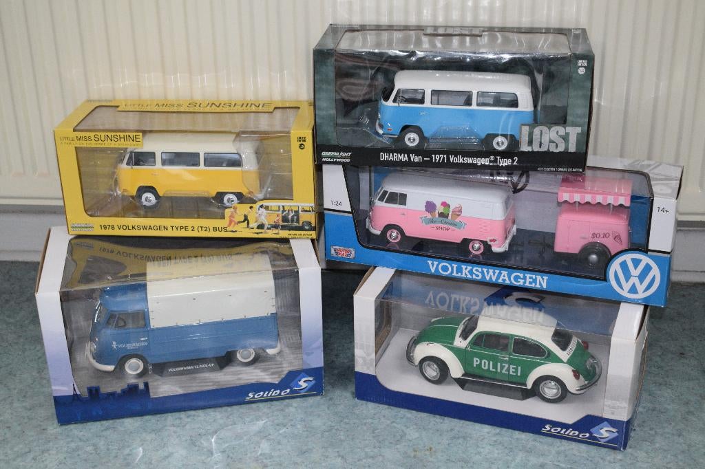 1:18 nieuwe VW VOLKSWAGEN 1:24 miniatuur auto verzameling, Ophalen of Verzenden, Nieuw, Overige merken