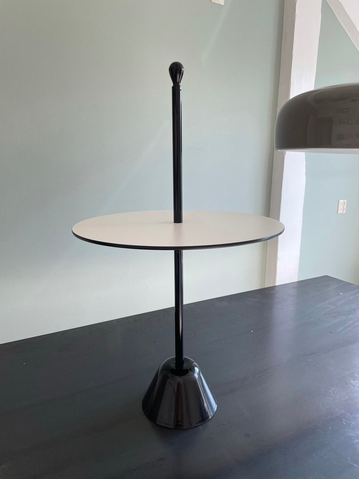 Servomuto bijzettafel van Castiglioni voor Zanotta, Gebruikt, Rond, Ophalen of Verzenden, Modern