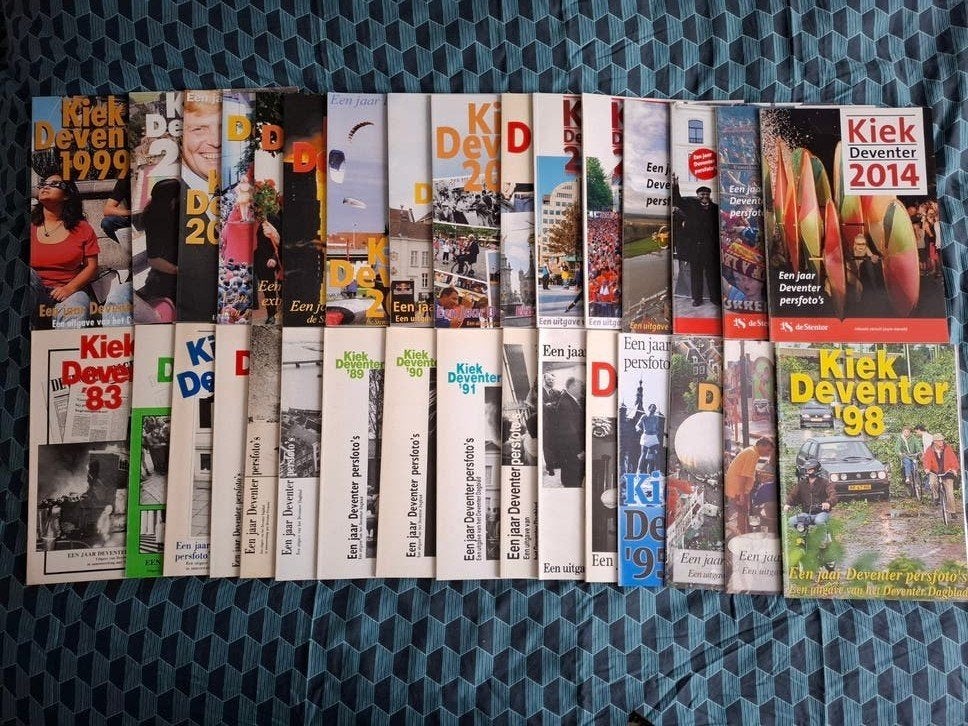 Kiek Deventer: Een Jaar Deventer Persfoto's (1983-2014), Ophalen of Verzenden, Gelezen, Overige typen