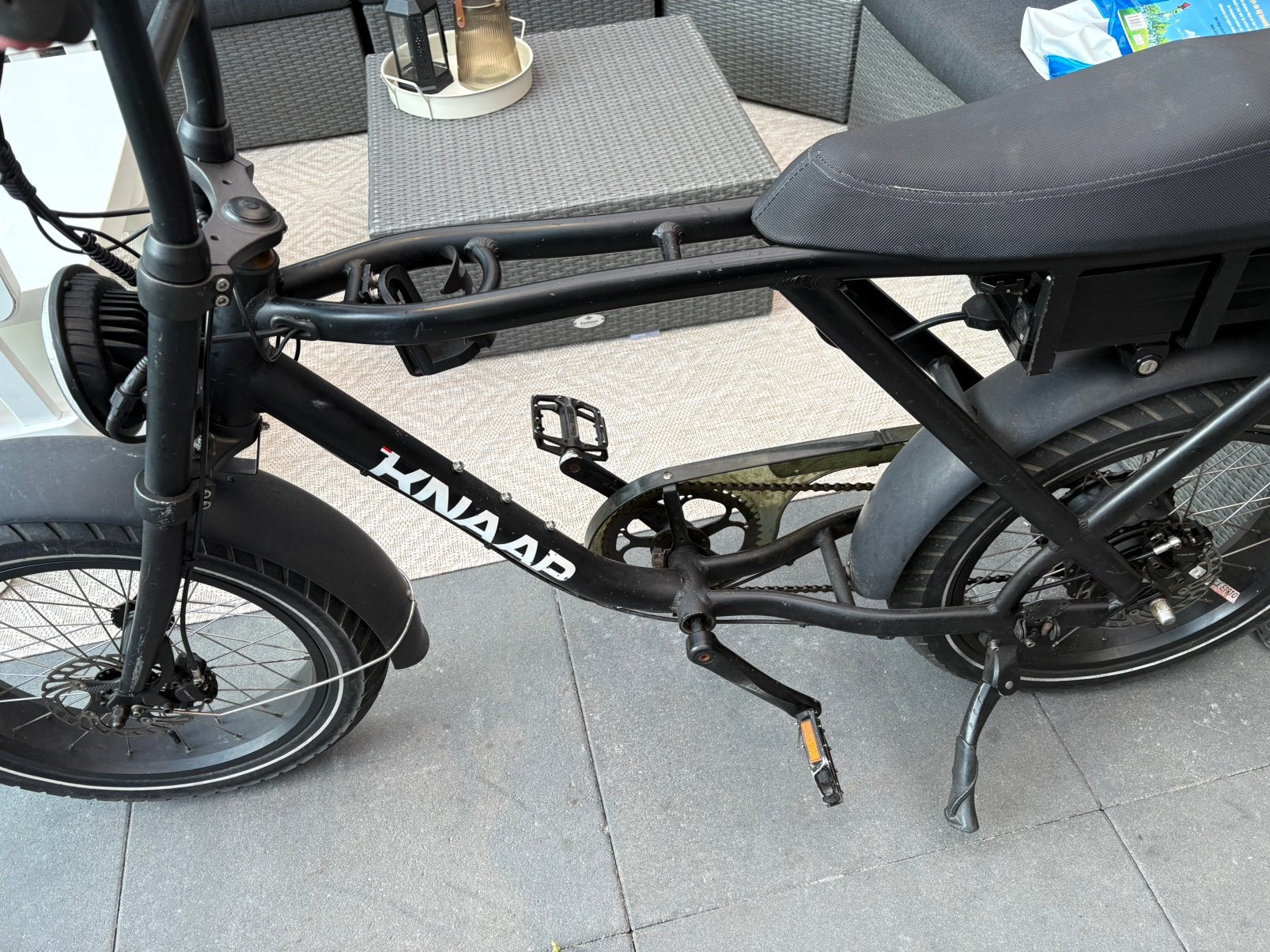 Knaap fatbike met alarm, Ophalen of Verzenden, Zo goed als nieuw