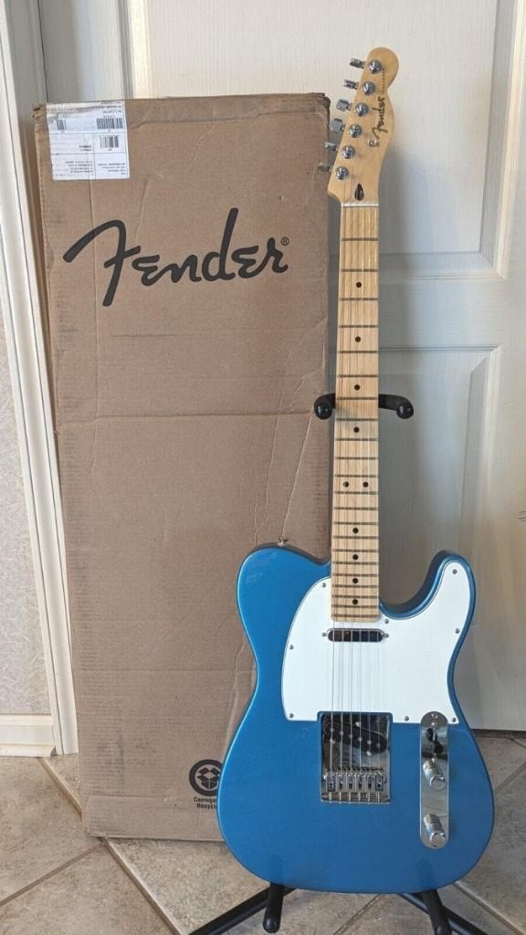 Fender Limited Edition Player Telecaster Lake Placid Blauw, 1 speler, Ophalen of Verzenden, Nieuw, Vanaf 7 jaar