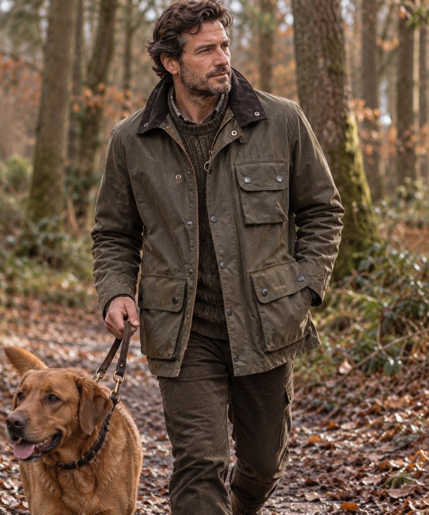 Barbour 'Haydon Jkt' wax jas, maat medium Nieuwstaat!, Barbour, Maat 48/50 (M), Ophalen of Verzenden, Zo goed als nieuw