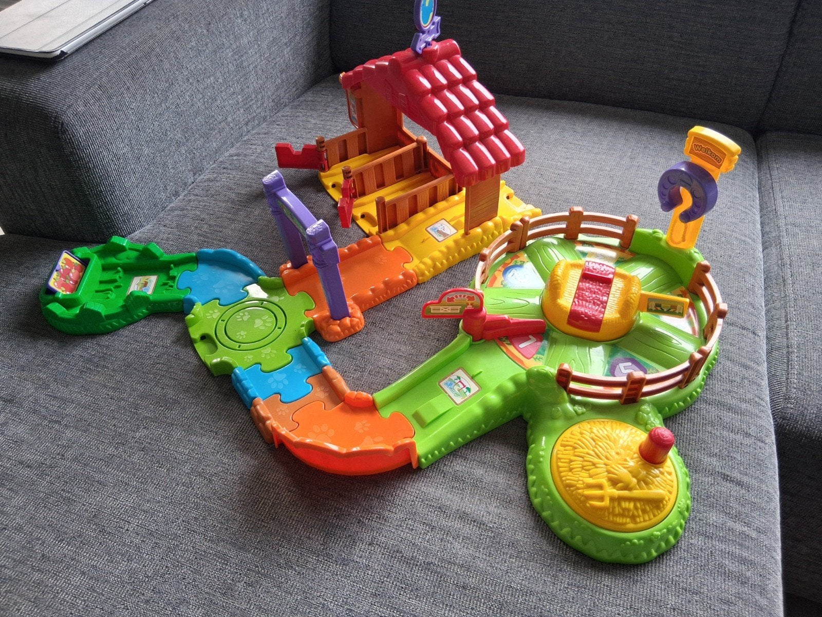 VTech Zoef Zoef Dieren Manege met Petra Paard, Ophalen of Verzenden, Gebruikt, Jongen of Meisje