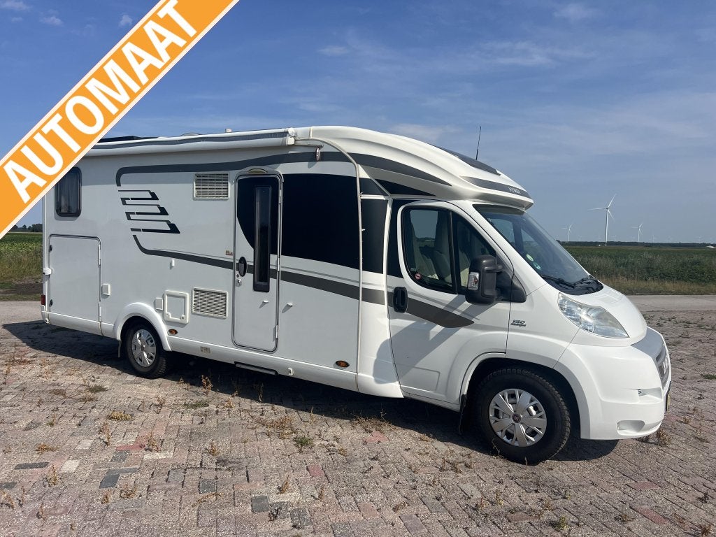 Hymer T 678 CL Automaat | Dakairco | E&P Level | E 5, Caravans en Kamperen, Campers, Automaat, Fiat, 7 tot 8 meter, Bedrijf