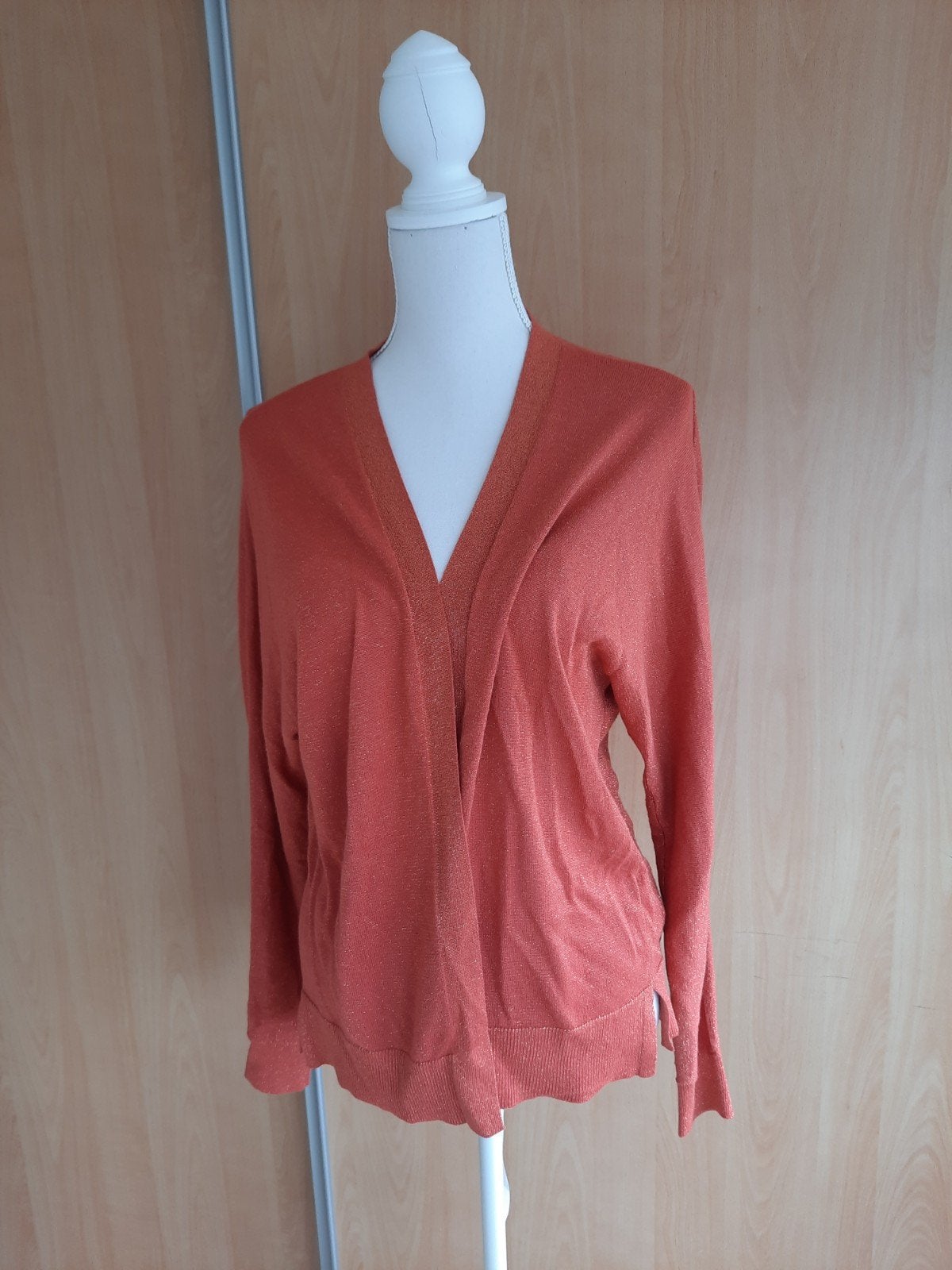 Nora Vestje Maat 42 met Glitter, Ophalen of Verzenden, Gedragen, Maat 42/44 (L), Oranje