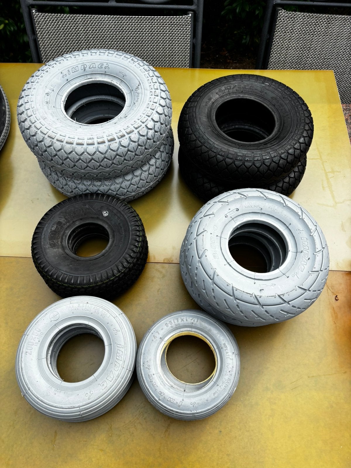 Banden binnenbanden scootmobiel invalidekarbanden, Ophalen of Verzenden, Nieuw, Band, Rubber