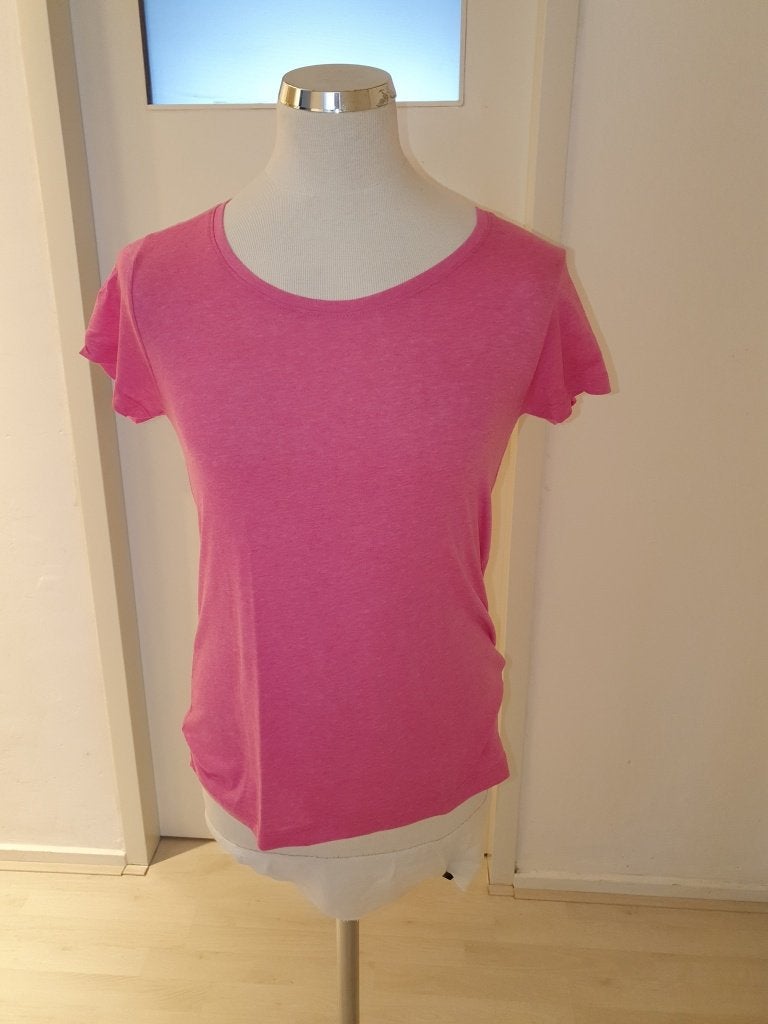 Roze T-shirt met korte mouwen maat L, Maat 42/44 (L), Ophalen of Verzenden, Zo goed als nieuw, Korte mouw
