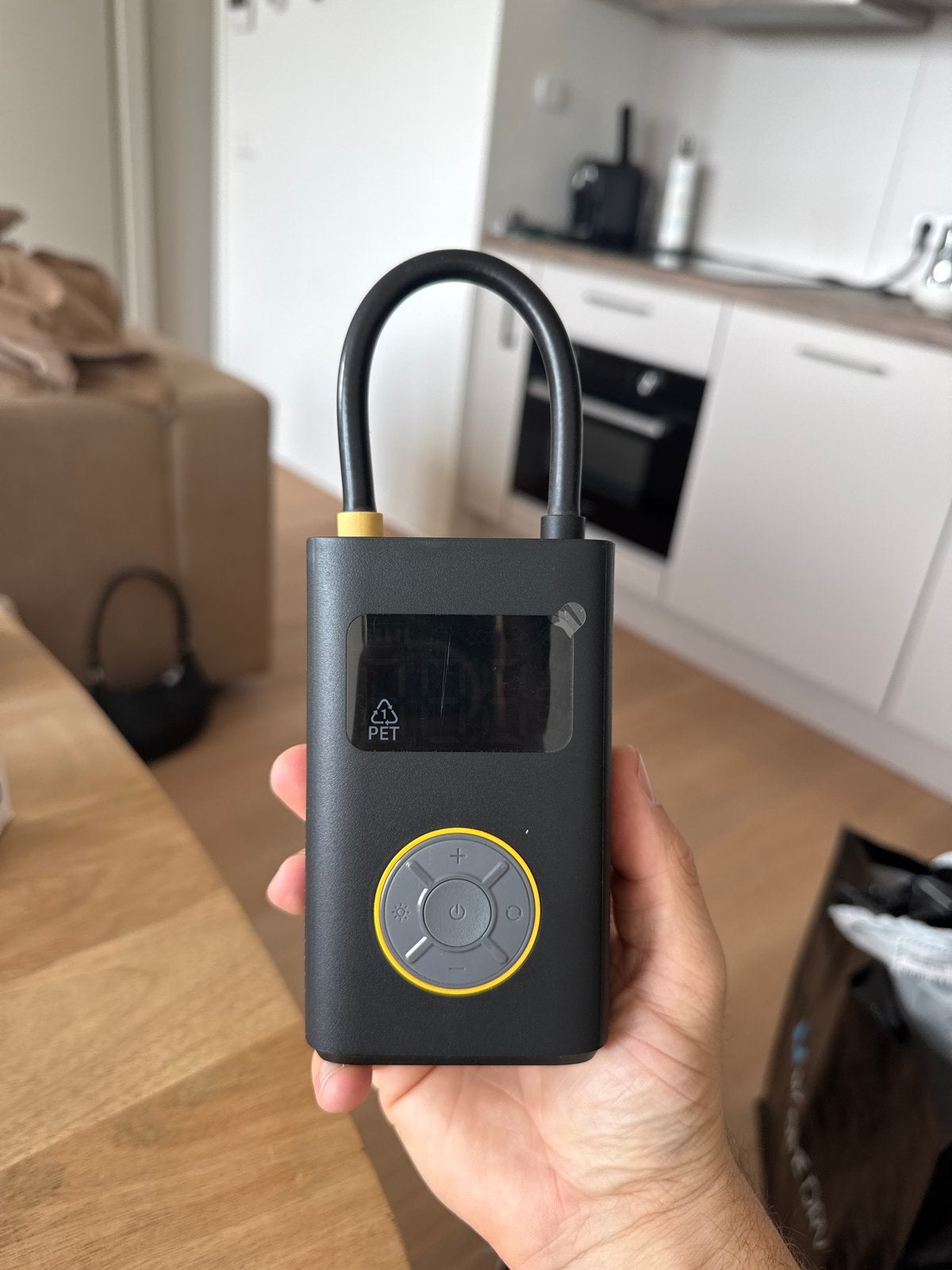 Fanttik X9 Pro Draagbare Bandenpomp met Drukmeter, Ophalen of Verzenden, Drukmeter, Nieuw