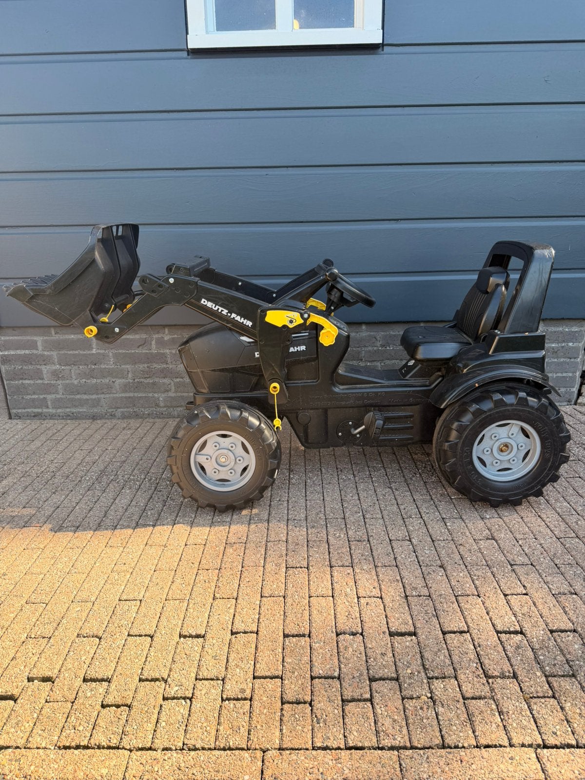 Traptractor met voorlader – gebruikt, Kinderen en Baby's, Speelgoed | Buiten | Voertuigen en Loopfietsen, Ophalen, Gebruikt, Trapvoertuig