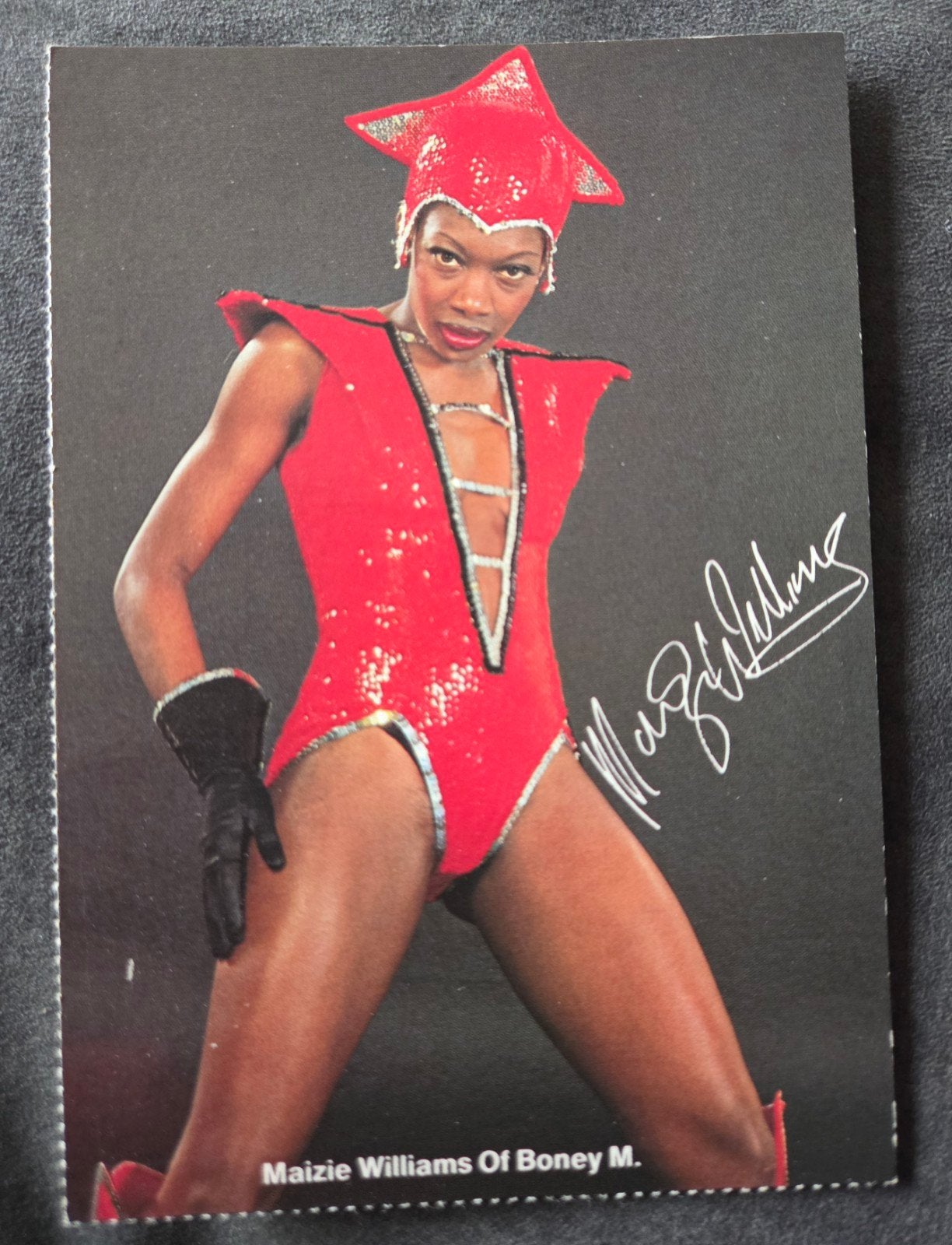 Maizie Williams - Boney M., Verzamelen, Verzenden, 1960 tot 1980, Ongelopen, Sterren en Beroemdheden