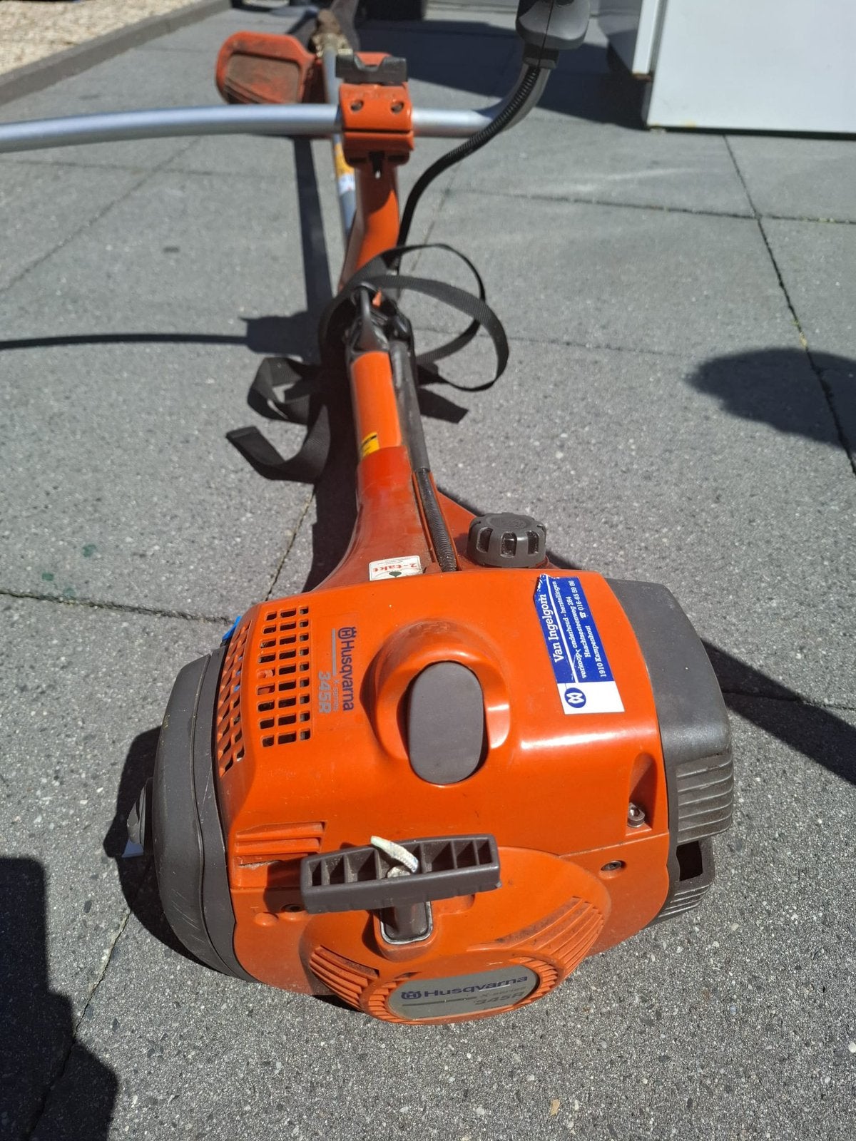 Husqvarna 345r, Ophalen of Verzenden, Zo goed als nieuw, Benzine
