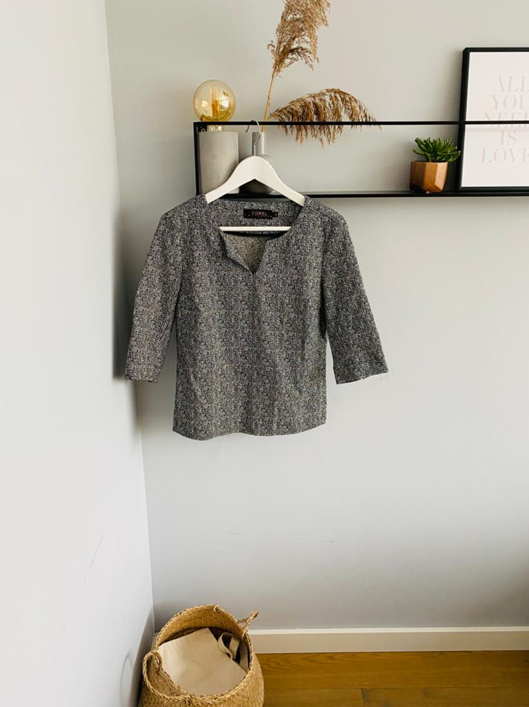 Blouse/ blousje/ top/ topje van Corel Amsterdam, maat M/38, Ophalen of Verzenden, Nieuw, Maat 38/40 (M), Zwart