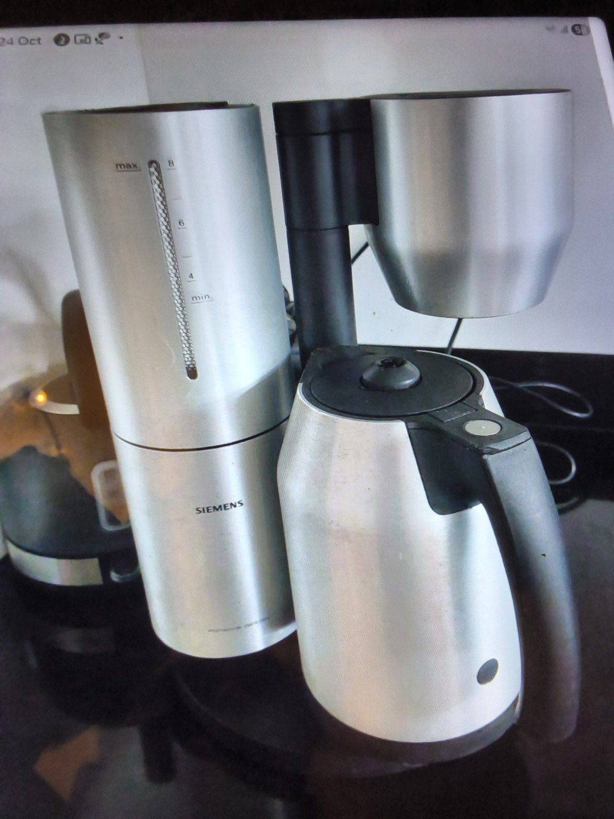 F.A. Porsche Design Koffiezetapparaat TC911P2/03, Koffiemachine, Gemalen koffie, Ophalen of Verzenden, Zo goed als nieuw
