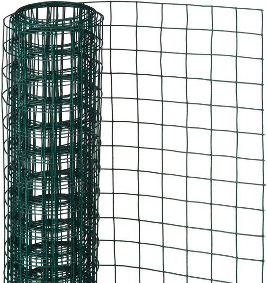 Nature - Verzinkt staal gaas - 5 x 1m - Groen - 12,7mm mazen, Tuin en Terras, Gaas en Draad, Ophalen, Nieuw, Minder dan 10 meter
