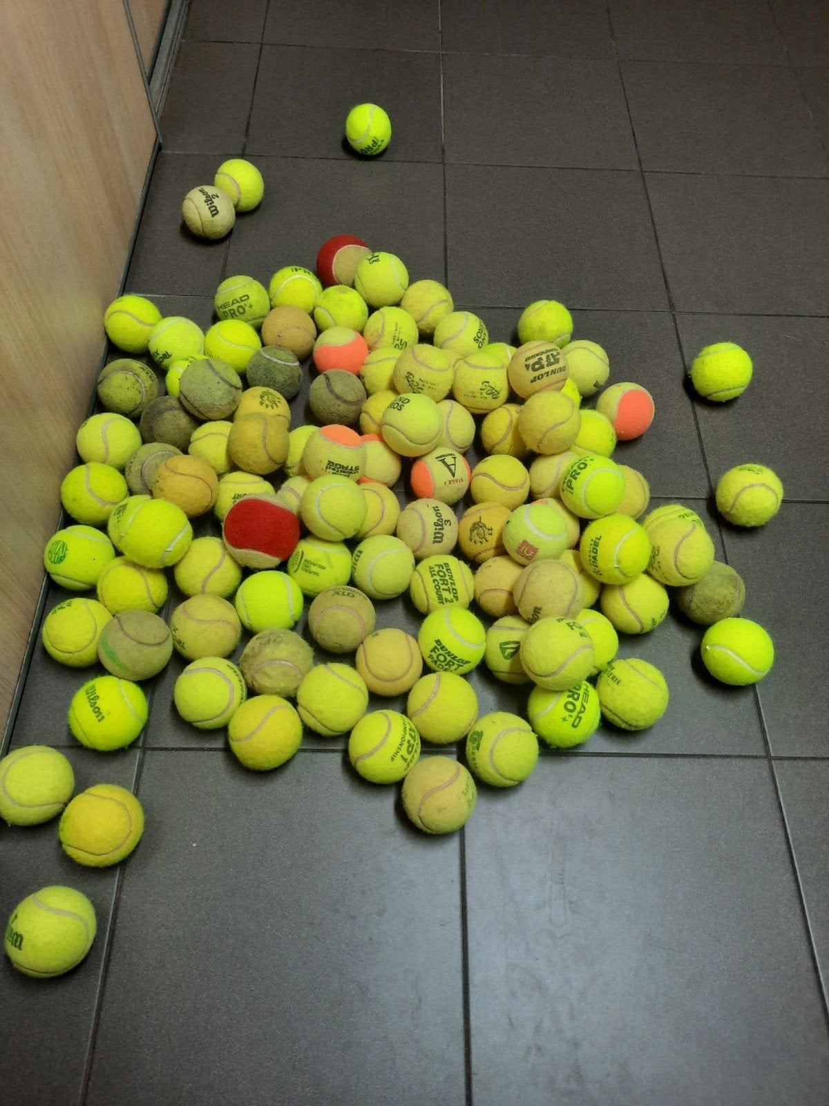 Tennisballen, Ophalen of Verzenden, Gebruikt