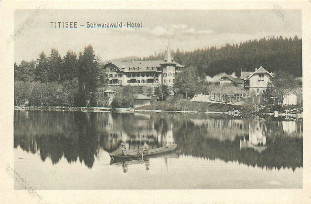 701-301-001 Titisee Schwarzwald Hotel, Verzenden, Voor 1920, Duitsland