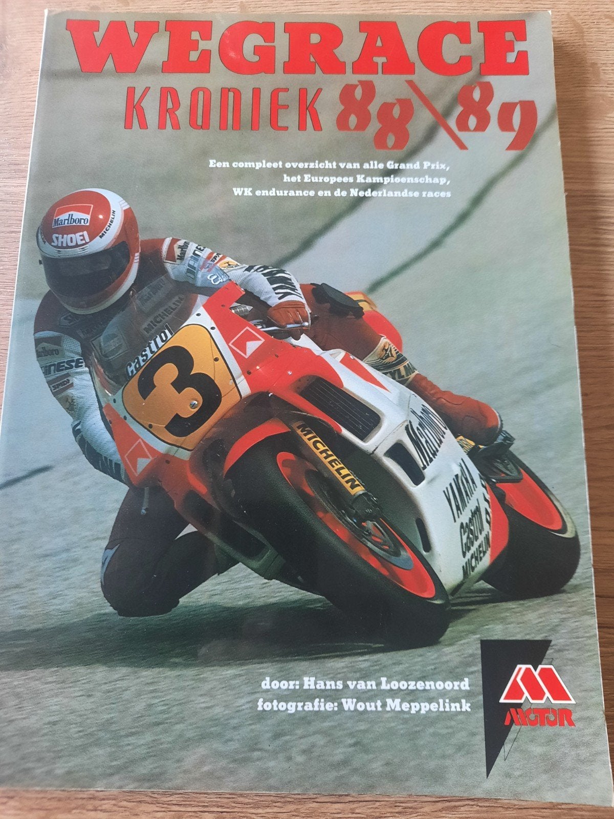 Wegrace Kroniek 88/89 - Motorrace Jaarboek, Verzenden, Gelezen, Hans van Loozenoord, Algemeen