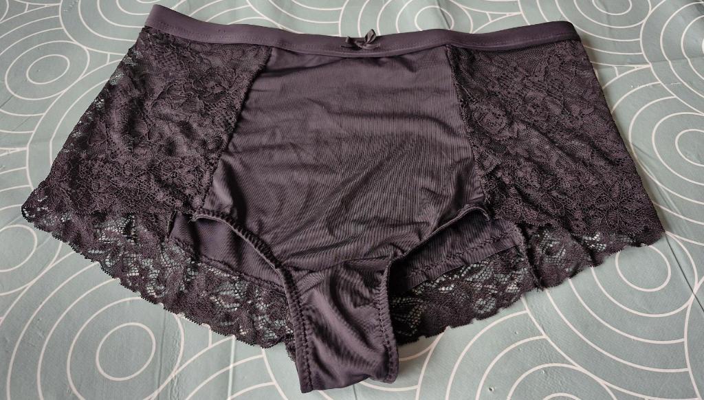 Zeeman - tailleslip - kant - maat L - zwart – NIEUW, Zeeman, Verzenden, Zwart, Slip
