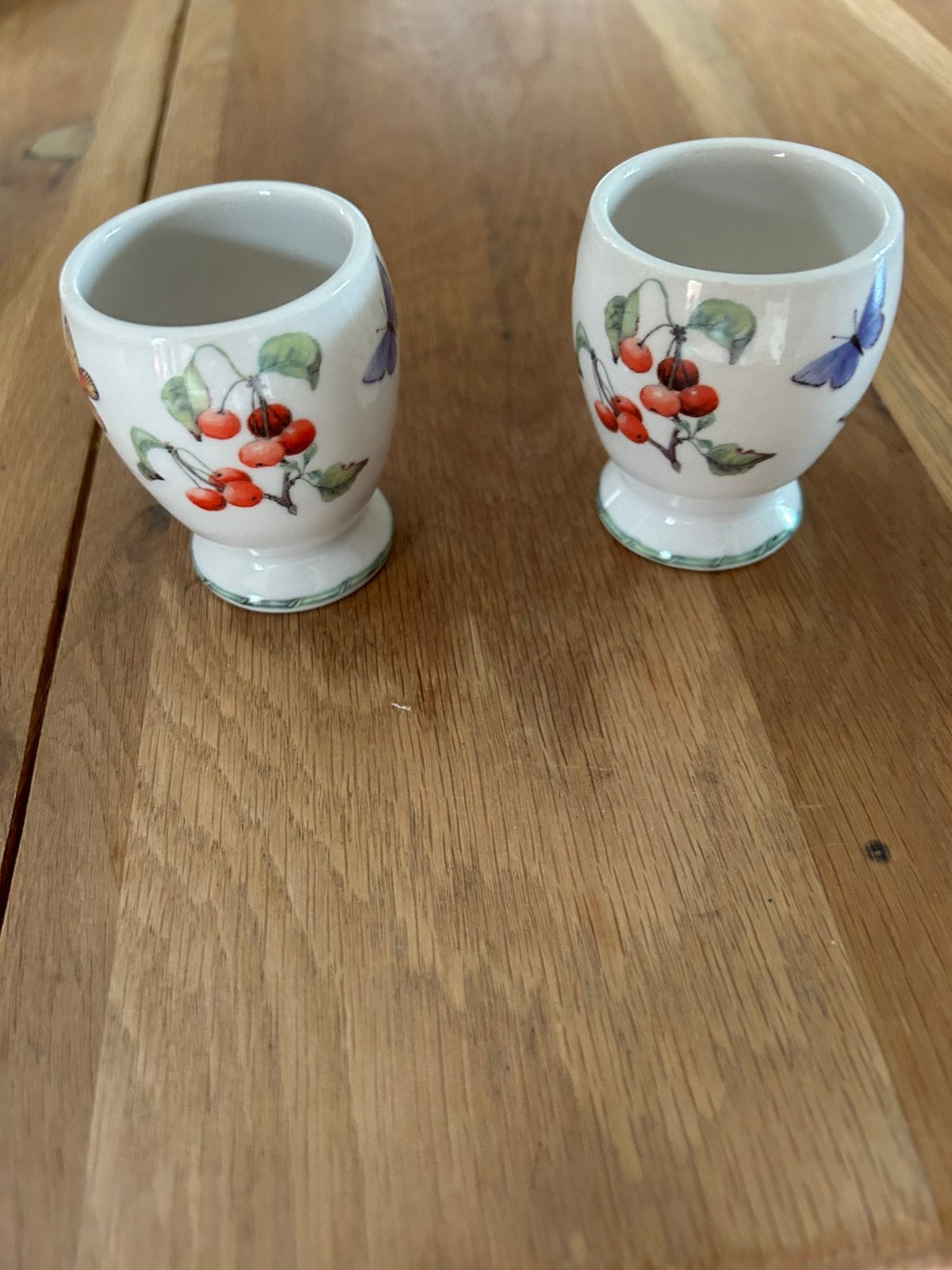 2 eierdopjes, Ophalen, Overige typen, Zo goed als nieuw, Overige stijlen