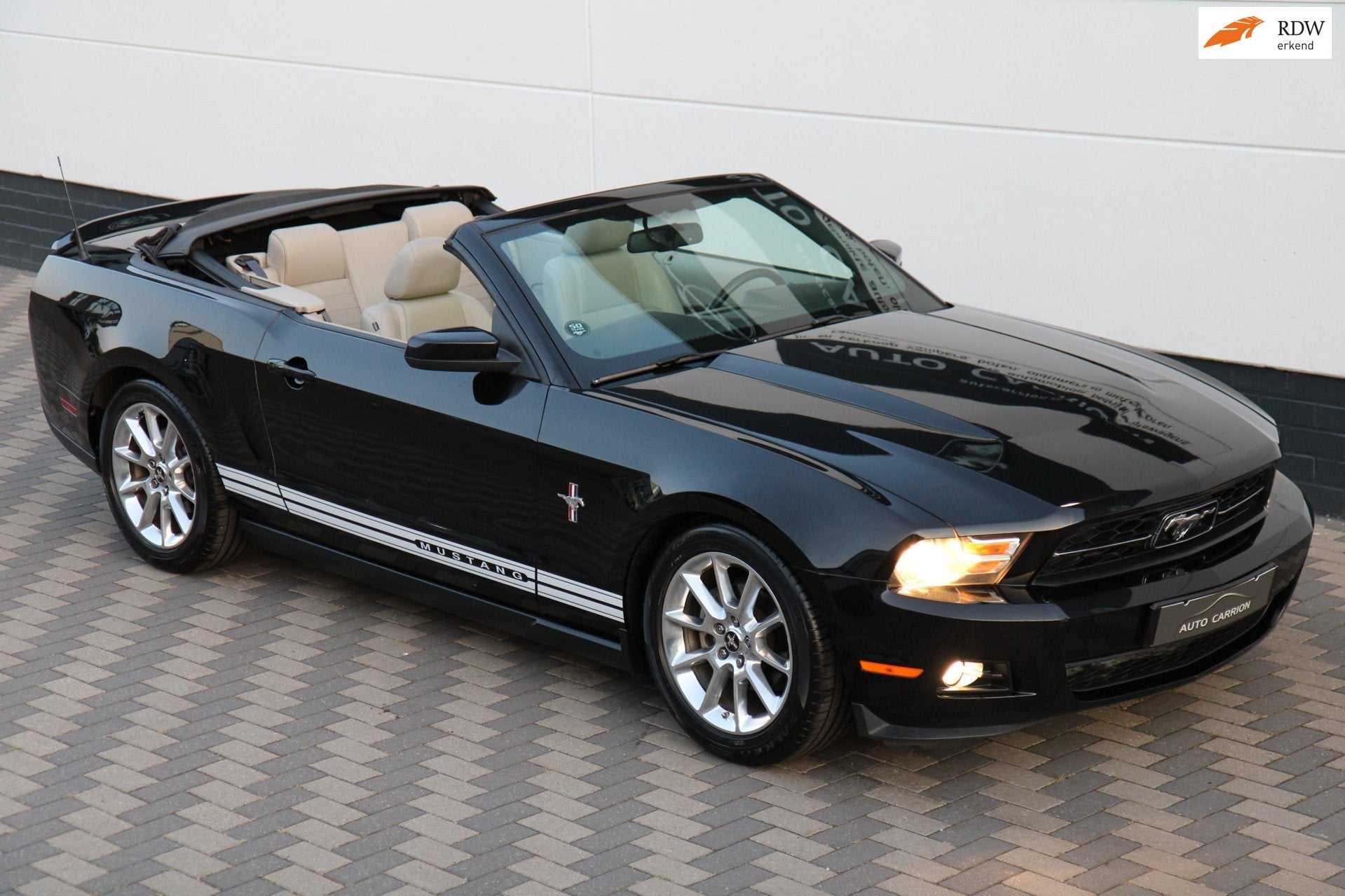 Ford USA Mustang Cabrio 4.0 V6 214PK Airco Leder Cruise !, 4009 cc, Achterwielaandrijving, Gebruikt, Cabriolet