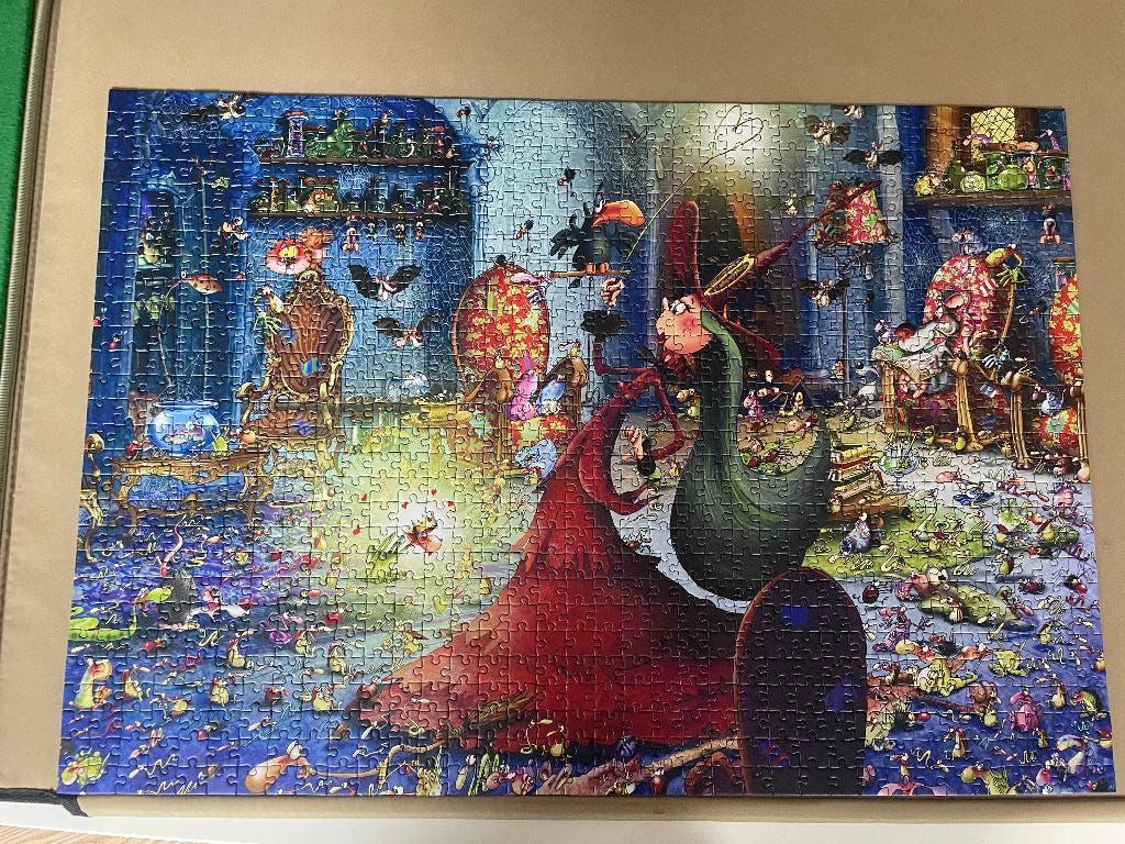 Grafika-ART-Collection, The Witch, 1000 stukjes, Ophalen, 500 t/m 1500 stukjes, Zo goed als nieuw, Legpuzzel