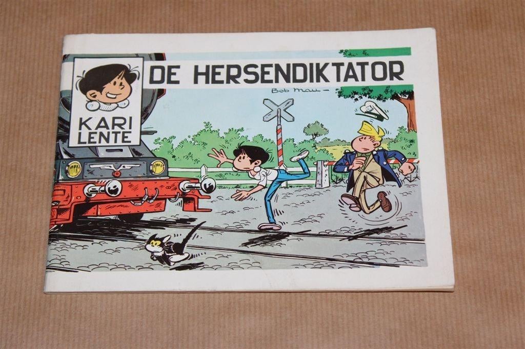 De Hersendiktator — Kari Lente Strip, Boeken, Eén stripboek, Ophalen of Verzenden, Gelezen
